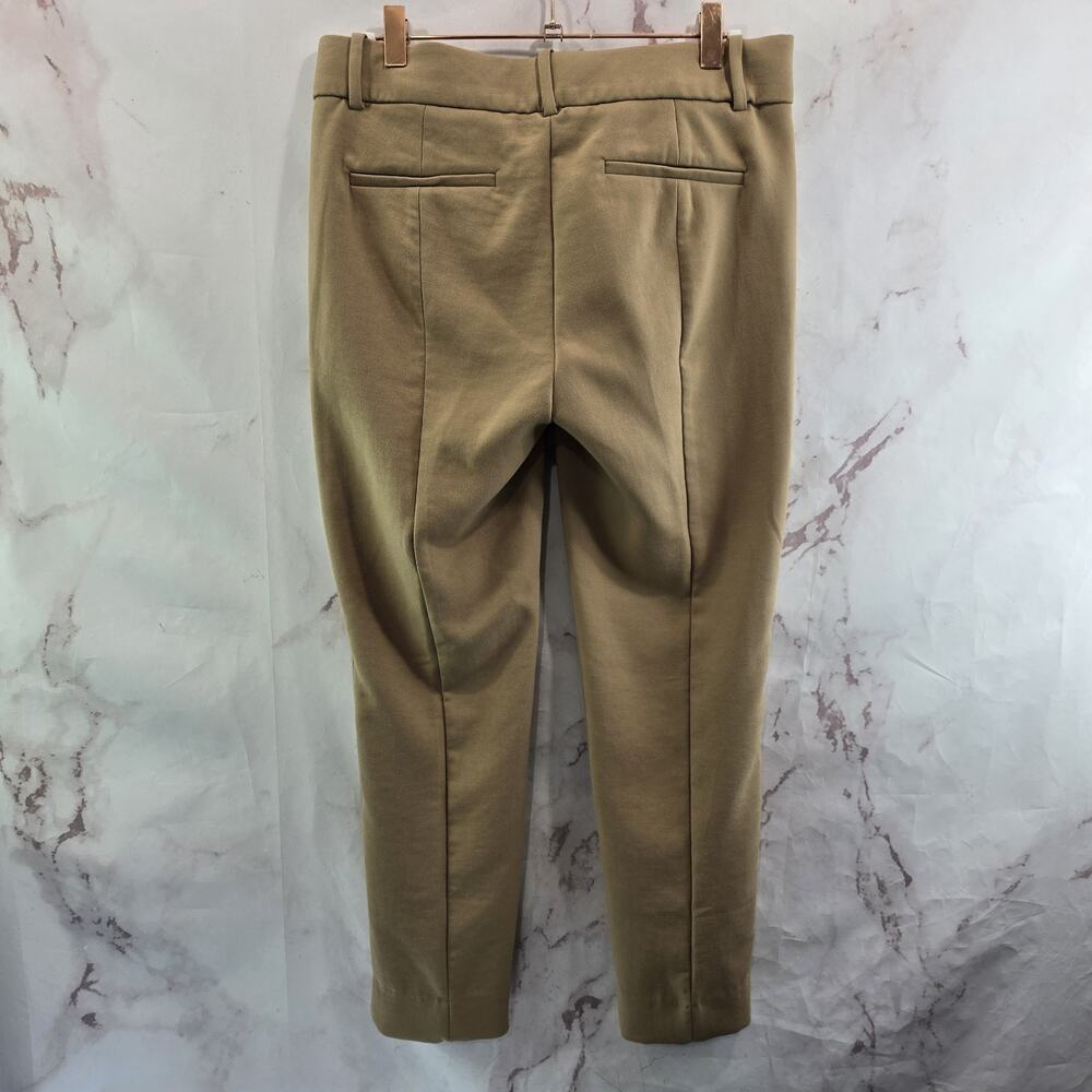 J Crew Pants Womens 4 Camel Tan Cameron High Rise Crop Straight 365 G8547